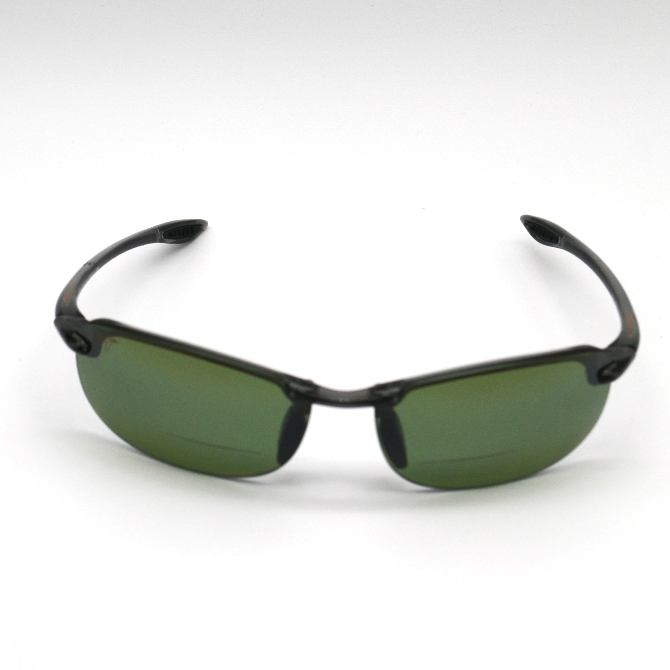 Maui Jim Makaha 2.0 Readers Polarized Sunglasses - Translucent Smoke Grey/Maui HT