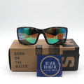 Costa Reefton Polarized Sunglasses - Tiger Shark Frame with Green 580G Glass Lens