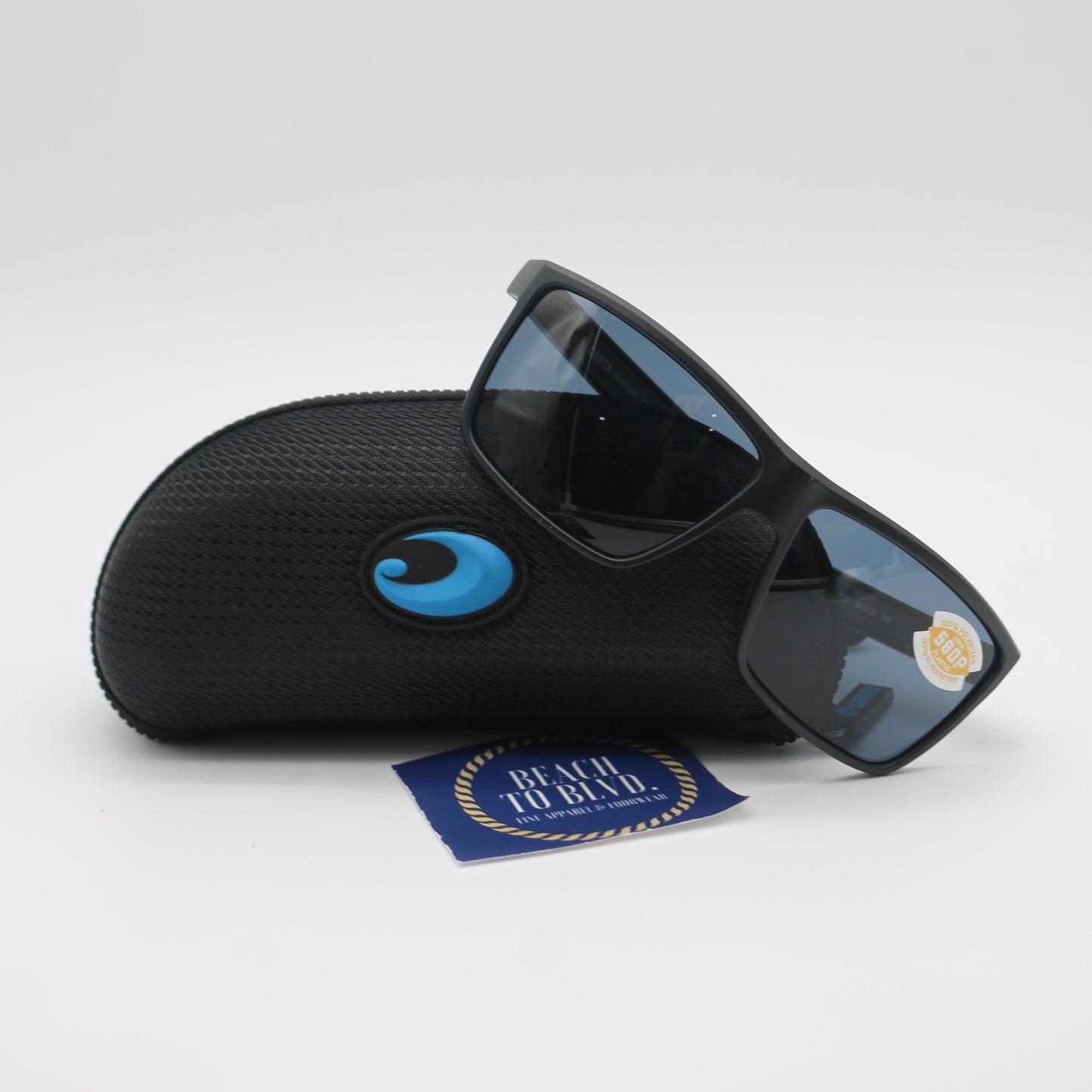 Costa Sunglasses Rinconcito - Matte Black Frame w/ Grey Polarized Polycarbonate Lens