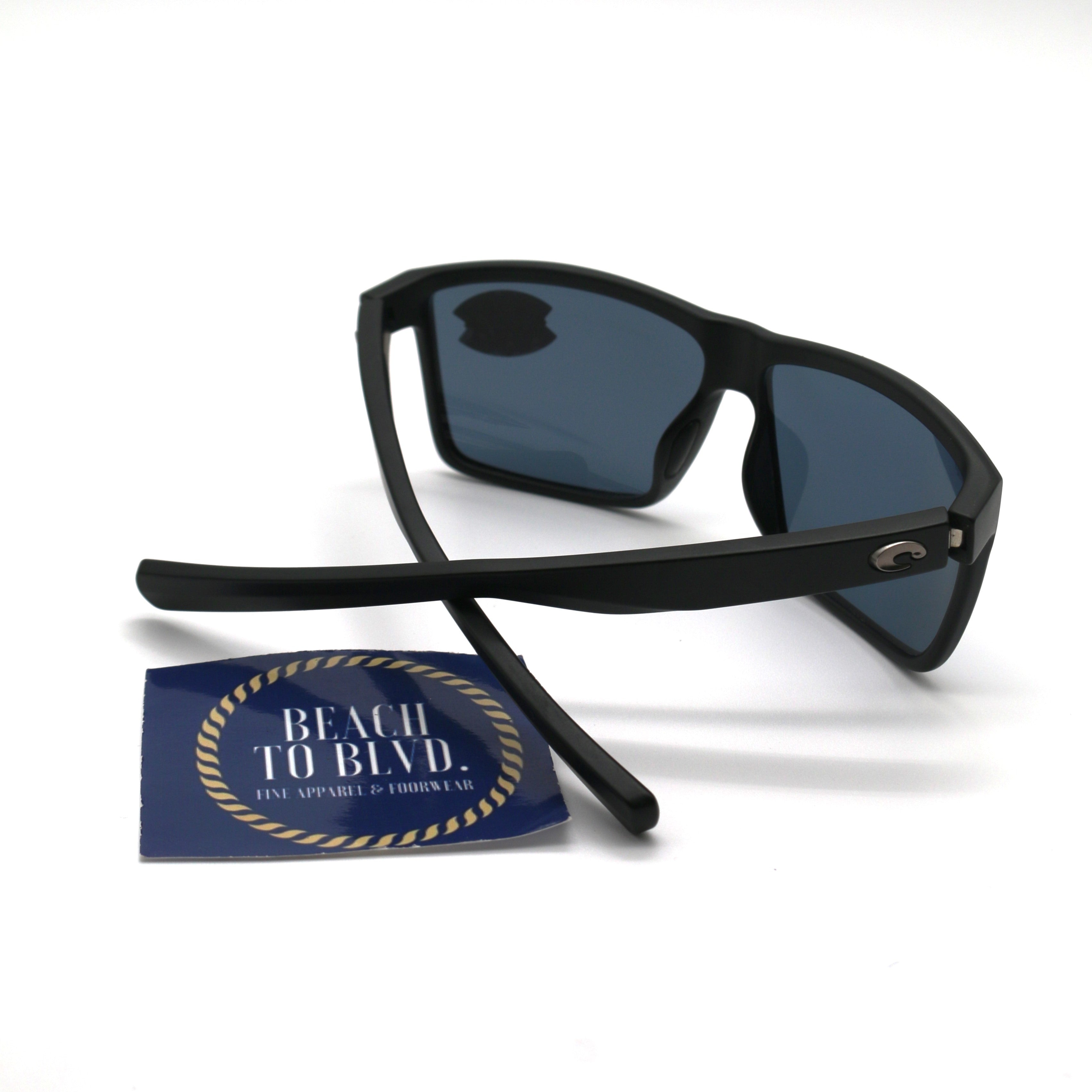 Costa Sunglasses Rinconcito - Matte Black Frame w/ Grey Polarized Polycarbonate Lens