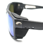 Costa Sunglasses - King Tide Polarized - Black Pearl Frame w/ Blue Mirror Glass Lens