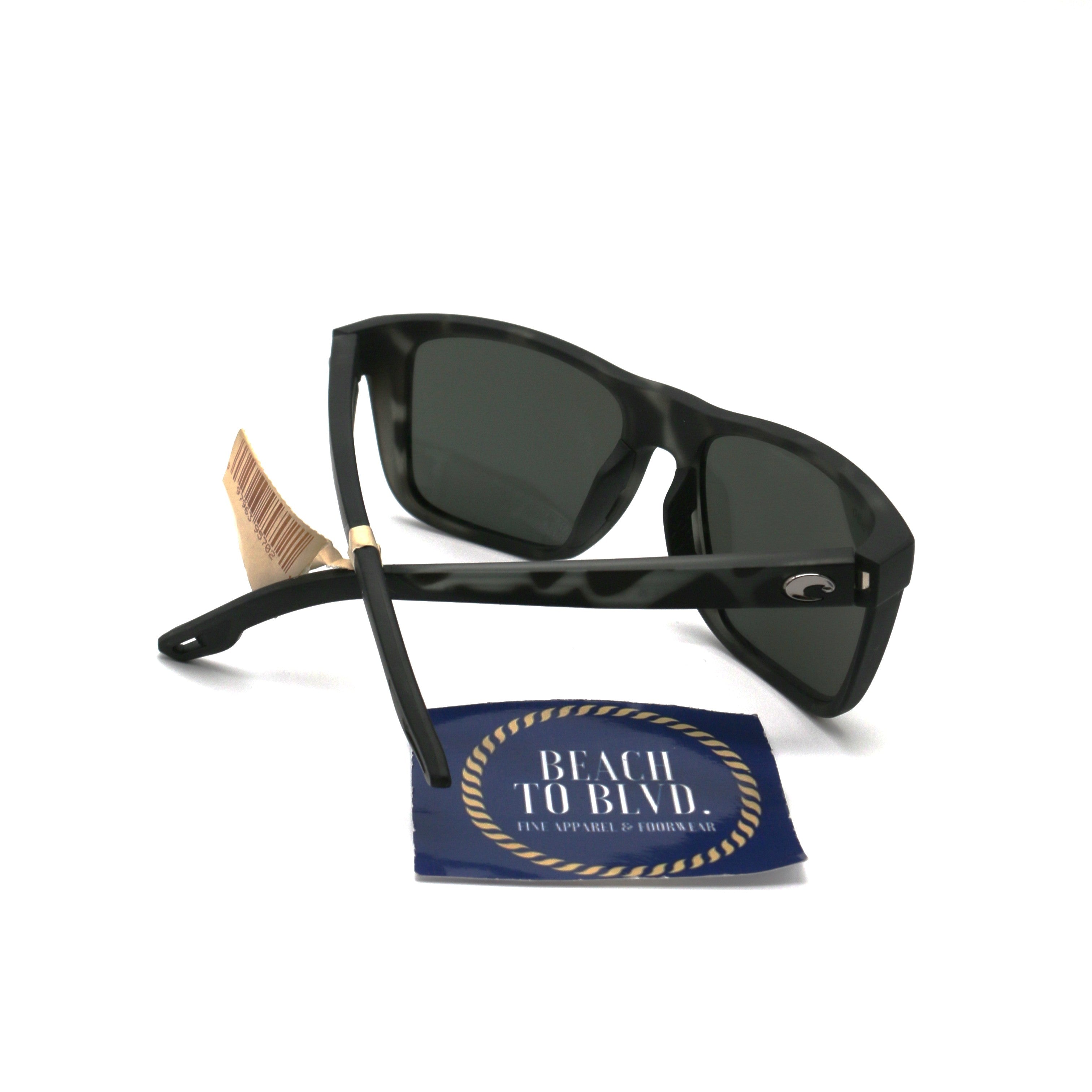 Costa Sunglasses Mainsail - Tiger Shark Frame W/Gray Silver Mirror Lens