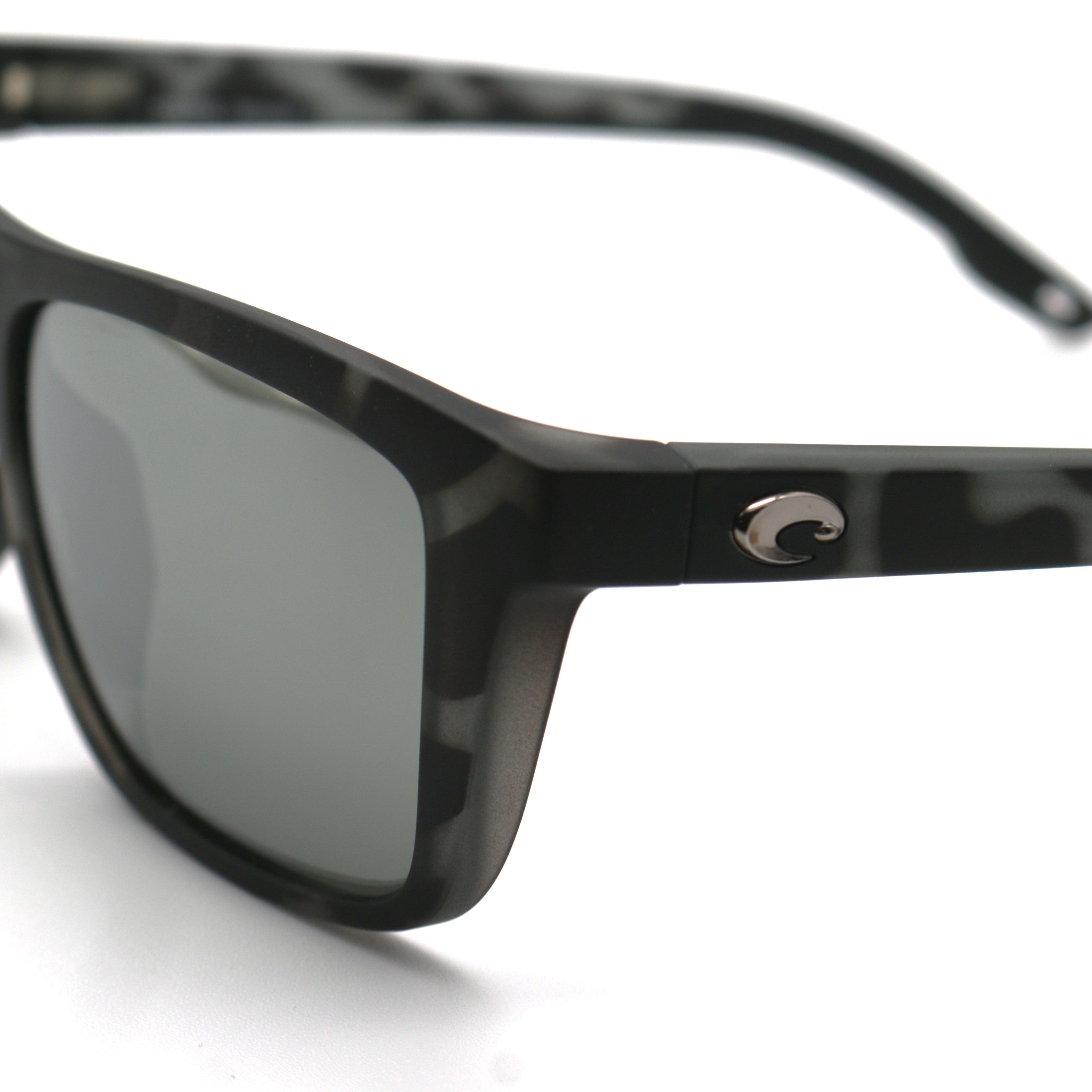 Costa Sunglasses Mainsail - Tiger Shark Frame W/Gray Silver Mirror Lens