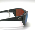 Costa Tailfin Polarized Sunglasses - Matte Gray Frame / Green Lens - 06S9113