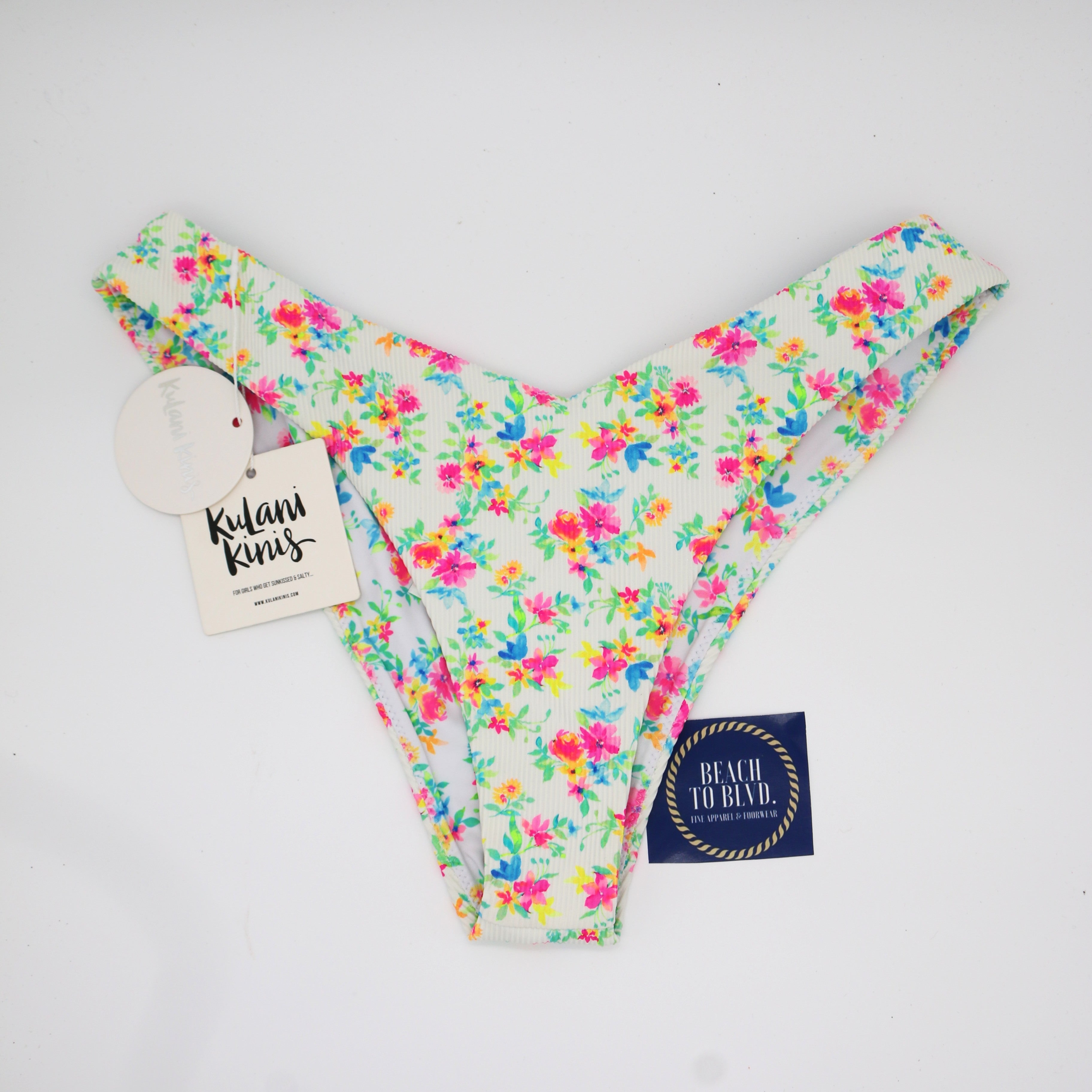 Kulani Kini Cheeky V Bikini Bottom - Forever Fairytale - BeachToBlvd