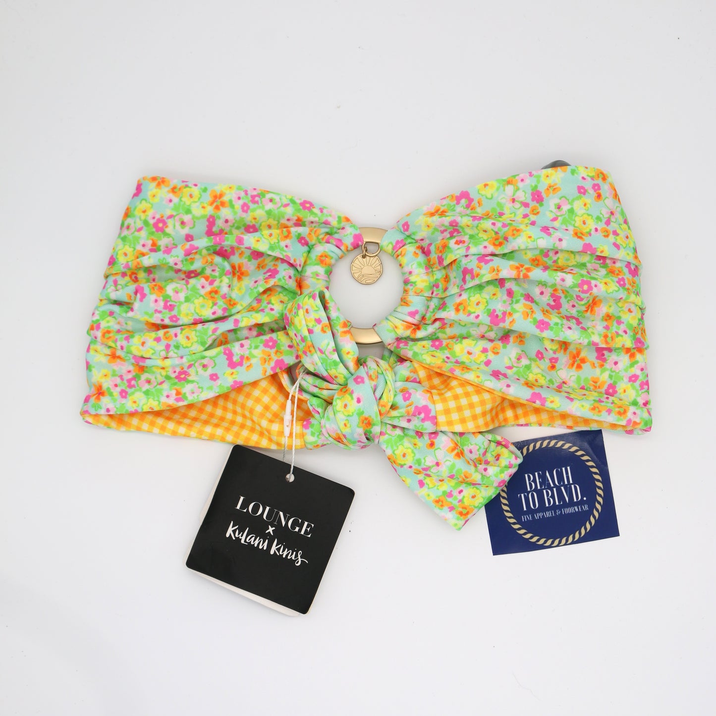 Kulani Kinis Strapless Bandeau Bikini Top - Wildflower
