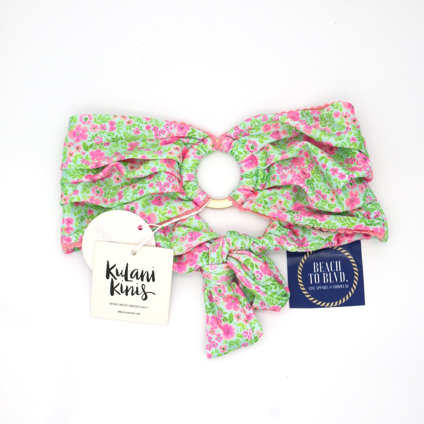 Kulani Kinis Strapless Bandeau Bikini Top - Forbidden Love