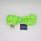 KULANI KINIS V Strapless Bandeau bikini top-Aloha Lime - BeachToBlvd
