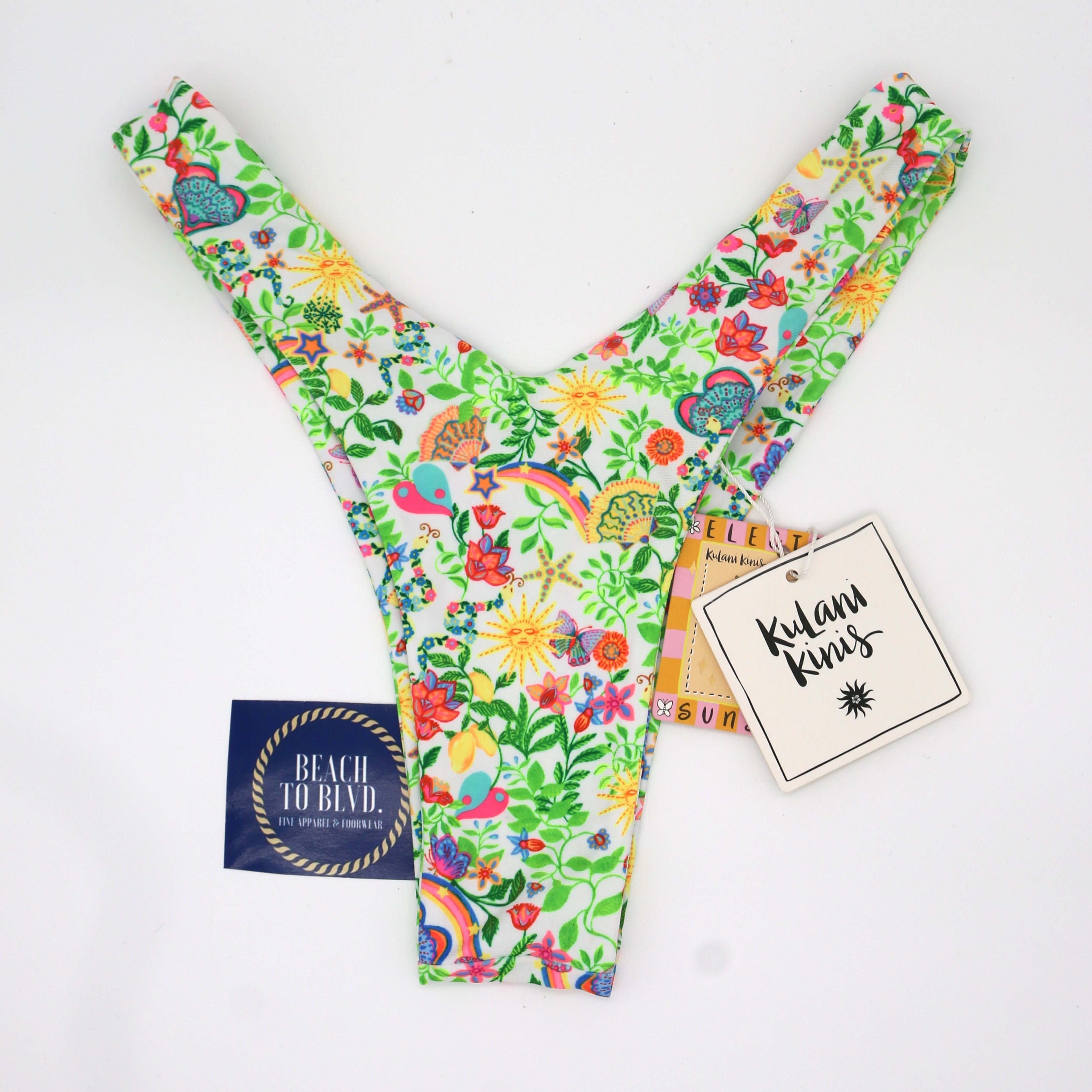 Kulani Kinis Y Cheeky Bikini Bottom- Desert Disco - BeachToBlvd