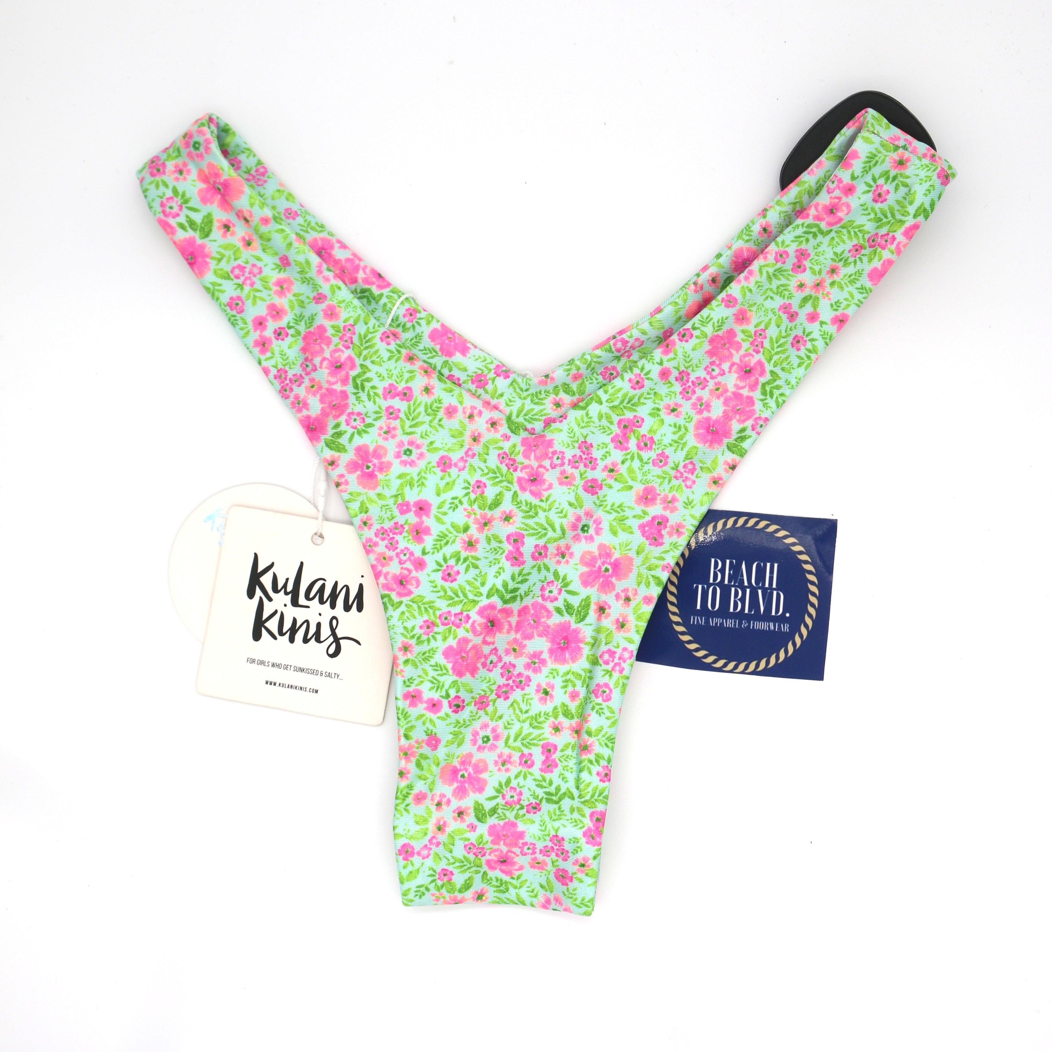 Kulani Kinis Y Cheeky Bikini Bottom- Forbidden Love - BeachToBlvd