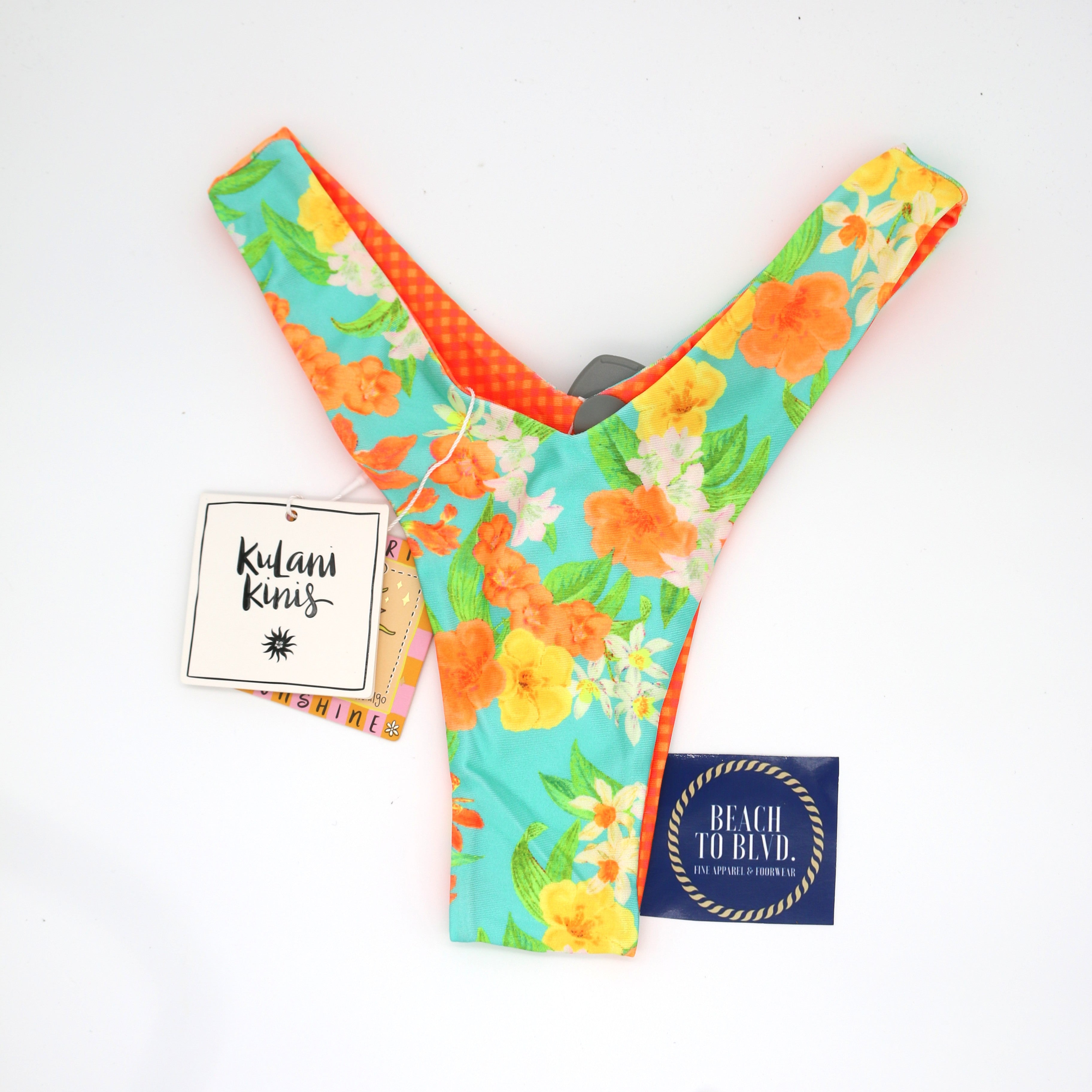 Kulani Kinis Y Cheeky Bikini Bottom- Sunkissed Soul - BeachToBlvd