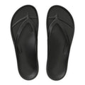 Lightfeet REVIVE Arch Support Thongs- Black