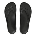 Lightfeet REVIVE Arch Support Thongs- Black