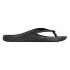 Lightfeet Black - Arch Support Flip Flops
