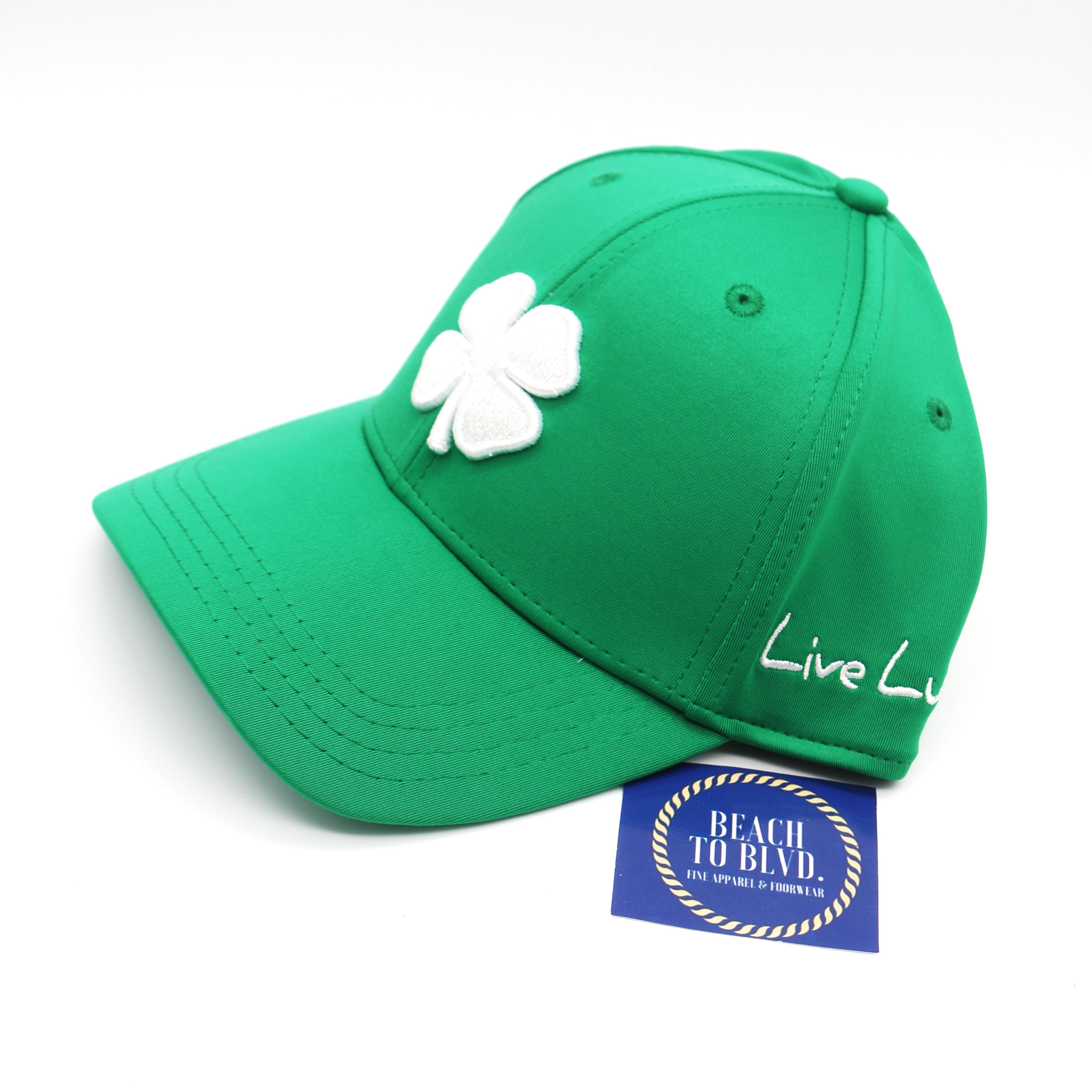Black Clover Premium Clover 58 Stretch Fit Hat - Green - BeachToBlvd