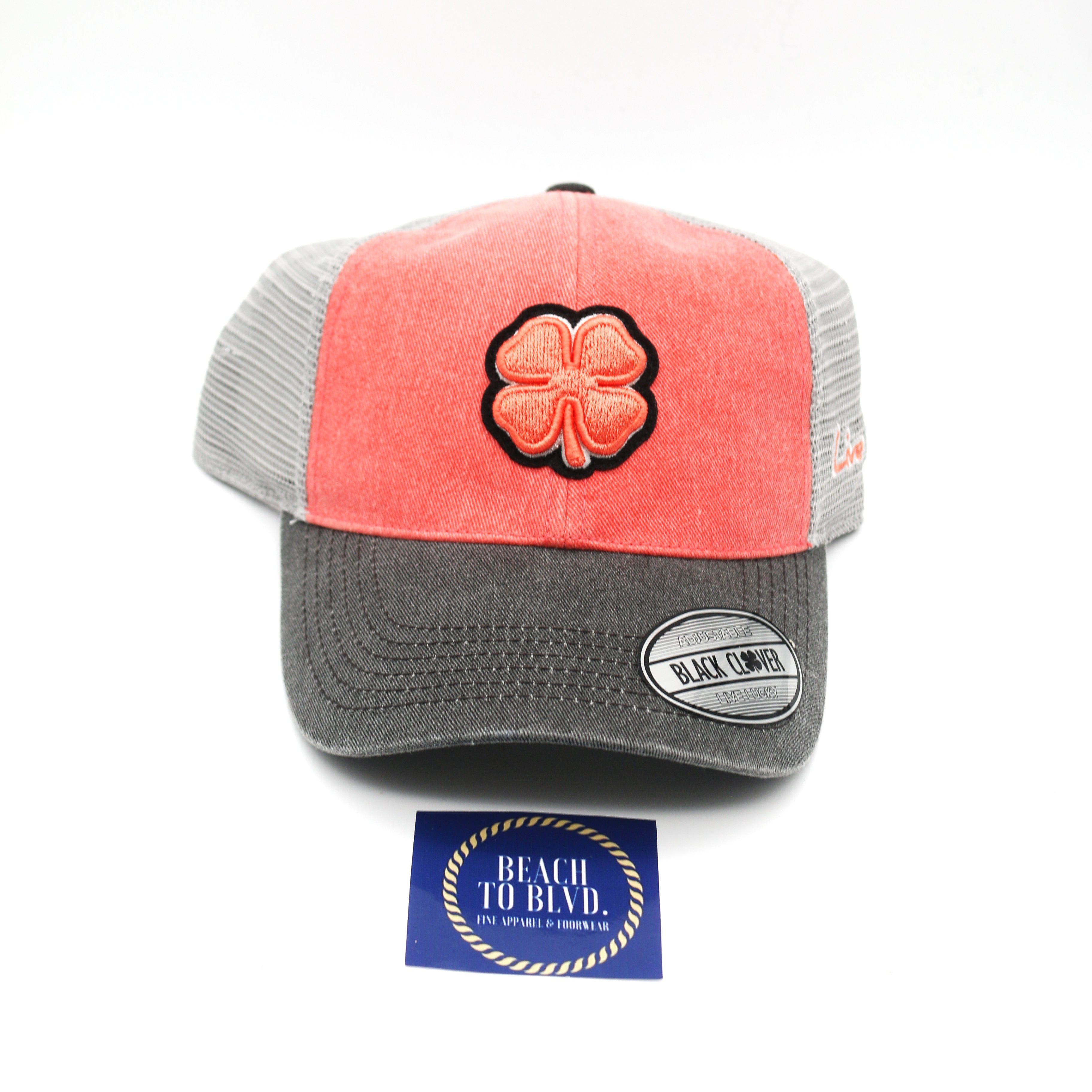 Black Clover Two Tone Vintage 29 Snapback Hat - BeachToBlvd