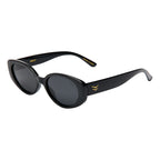 I-SEA Marley Women's Polarized Sunglasses - Black Frame/Smoke Lens