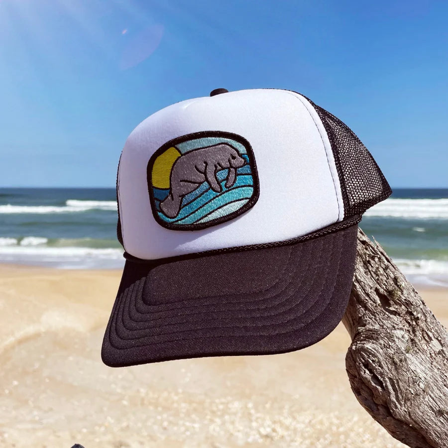 Sunshine State  Manatee Trucker Hat - BeachToBlvd