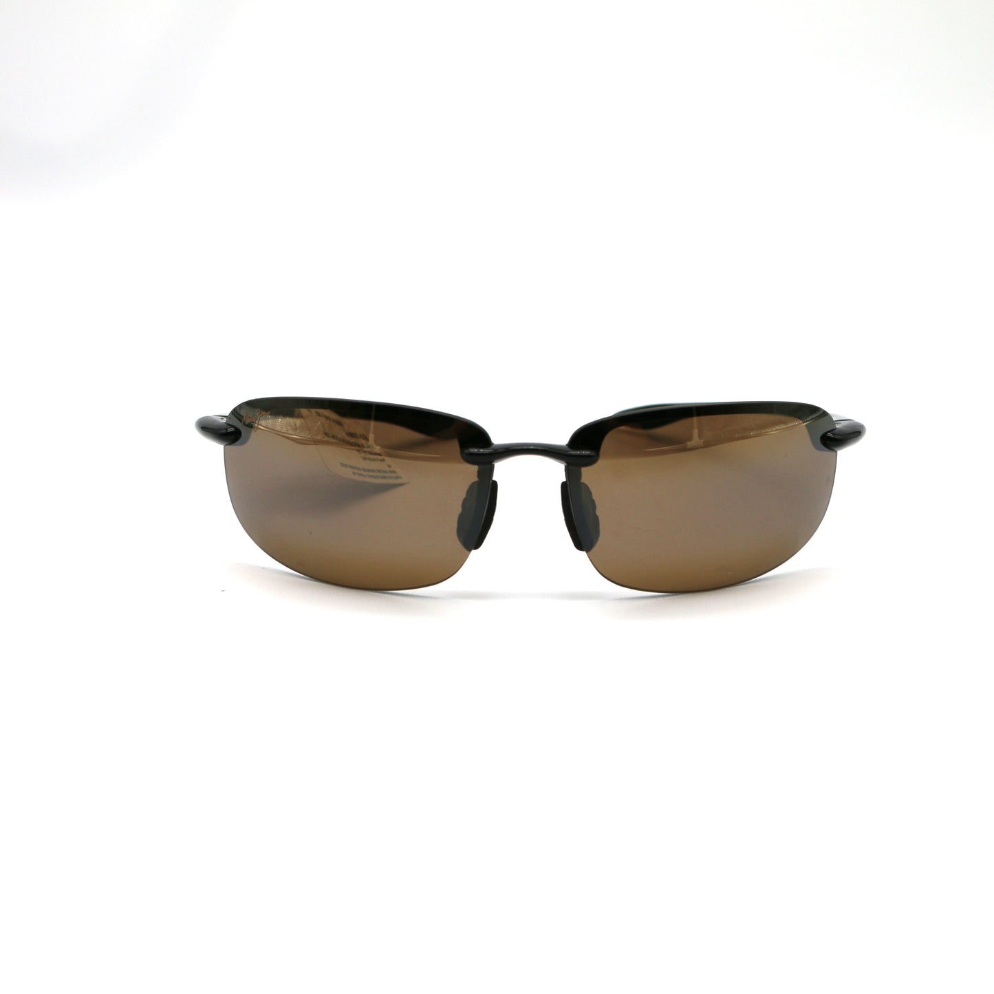 Maui Jim Sunglasses Hookipa - Gloss Black Frame w\ Bronze Lens