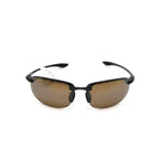 Maui Jim Sunglasses Hookipa - Gloss Black Frame w\ Bronze Lens - BeachToBlvd