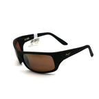 Maui Jim Sunglasses Peahi - Matte Black Frame w\ Bronze Lens - BeachToBlvd