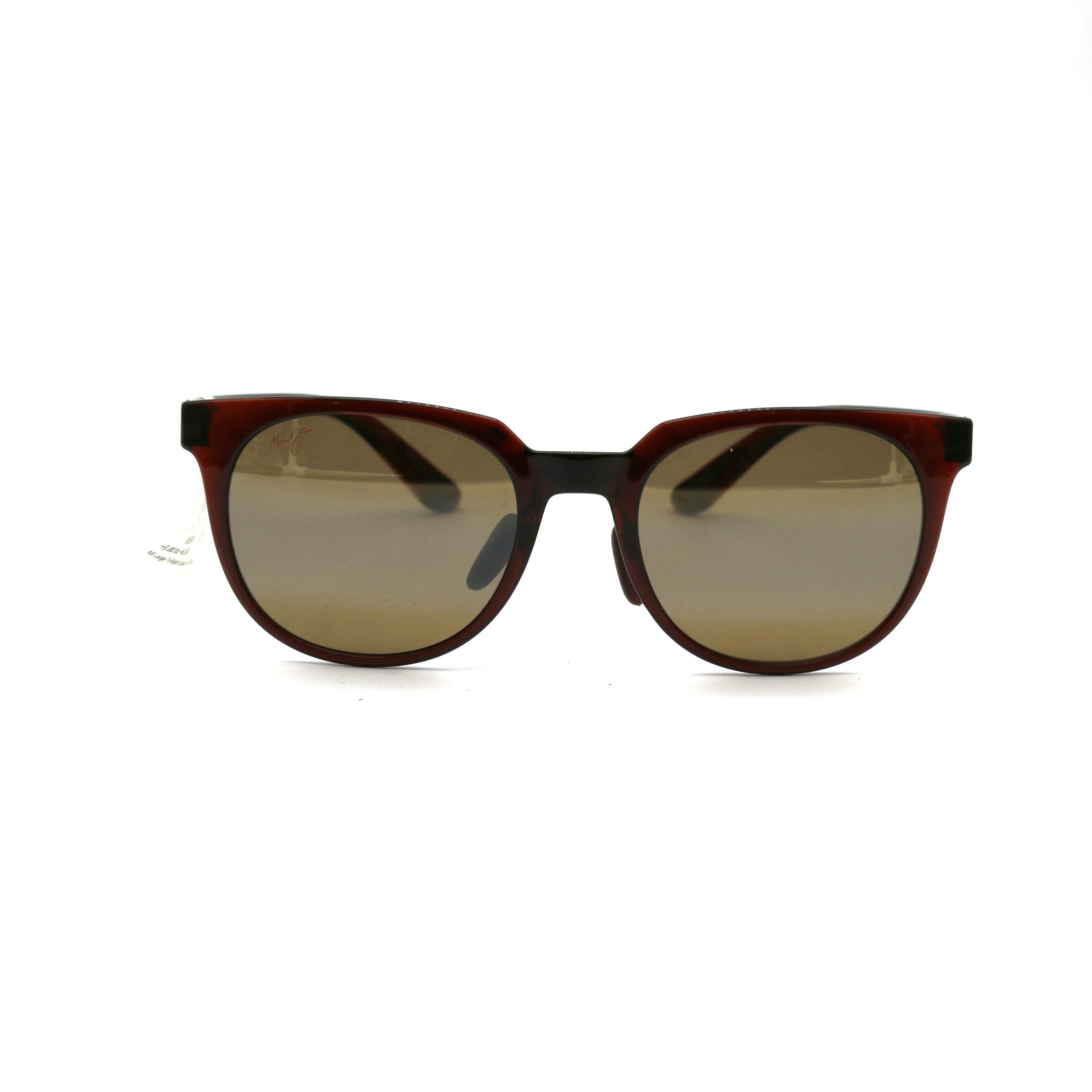 Maui Jim Sunglasses Wailua - Translucent Rootbeer Frame w\ Bronze Lens - BeachToBlvd