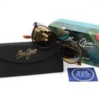 Maui Jim Sunglasses Wailua - Translucent Rootbeer Frame w\ Bronze Lens