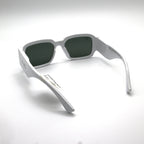 Maui Jim Kupale Polarized Sunglasses - Shiny White/Neutral Grey