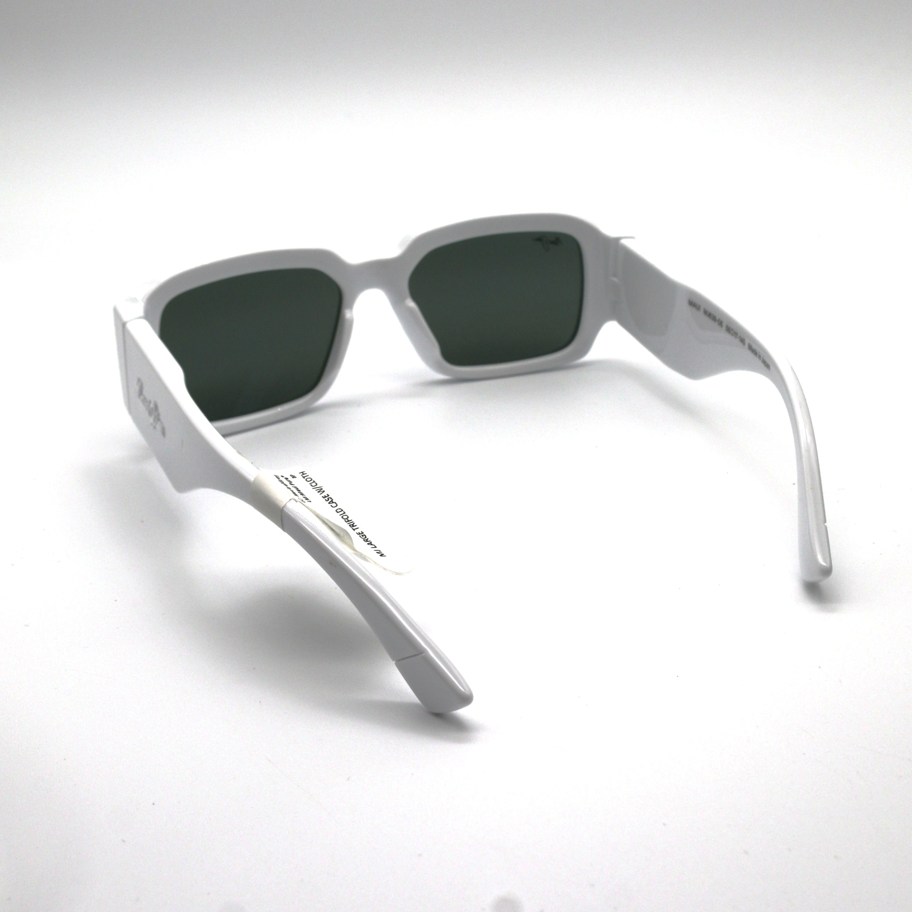 Maui Jim Kupale Polarized Sunglasses - Shiny White/Neutral Grey