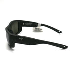 Maui Jim AmberJack Polarized Sunglasses - Matte Black/Neutral Grey