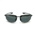 Maui Jim Ho'okipa Polarized Sunglasses - Glossy Black/Neutral Grey