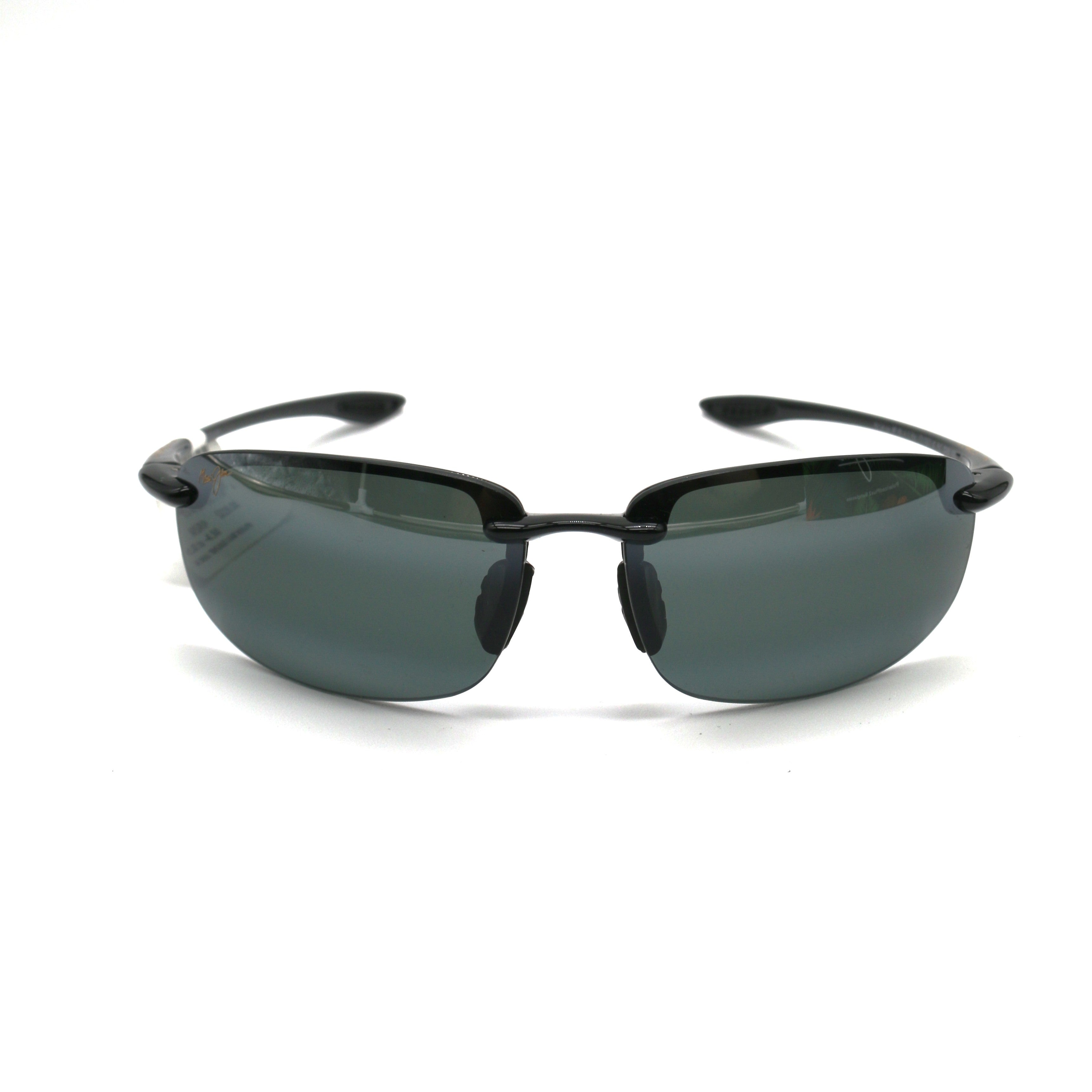 Maui Jim Ho'okipa Polarized Sunglasses - Glossy Black/Neutral Grey