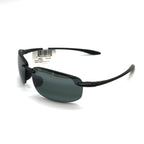 Maui Jim Ho'okipa Polarized Sunglasses - Glossy Black/Neutral Grey