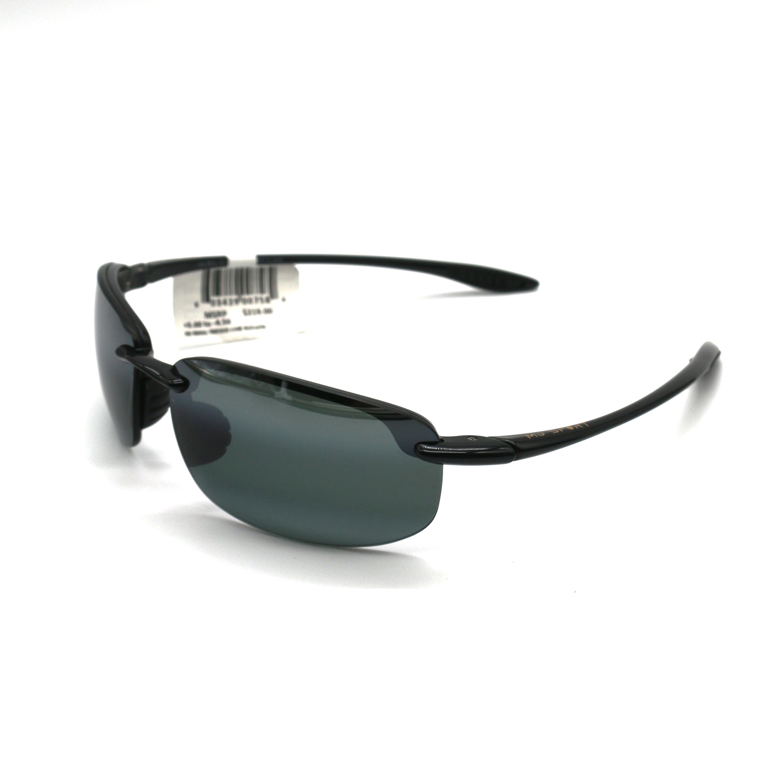 Maui Jim Ho'okipa Polarized Sunglasses - Glossy Black/Neutral Grey
