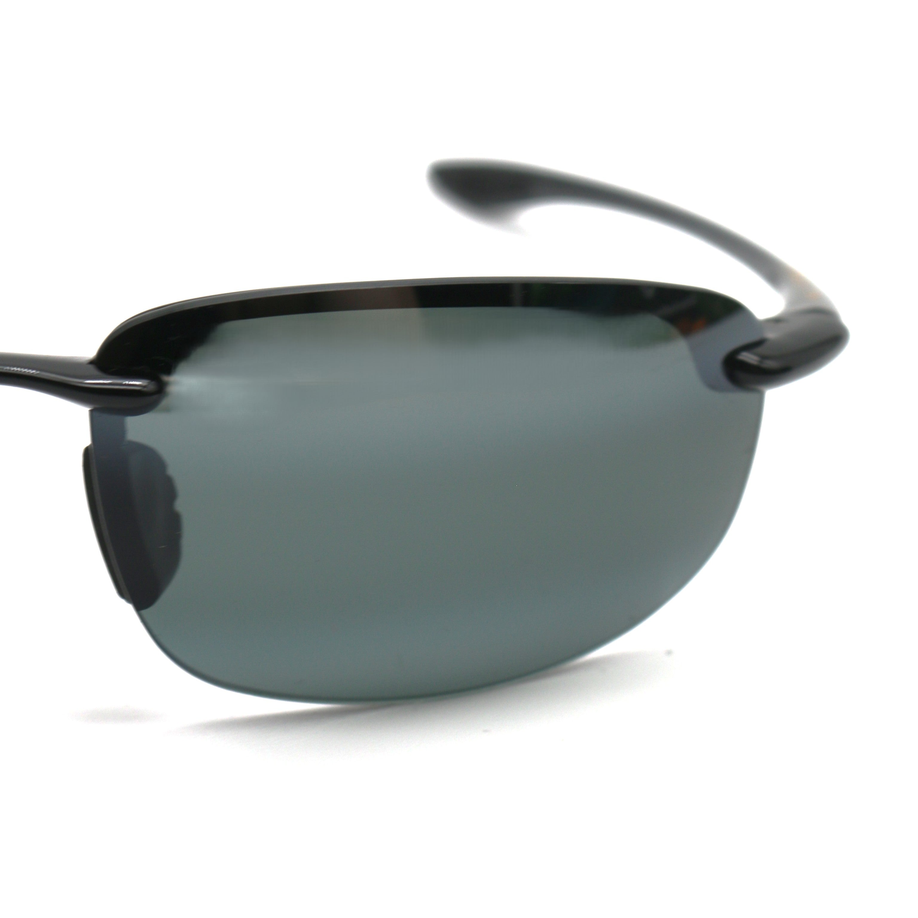Maui Jim Ho'okipa Polarized Sunglasses - Glossy Black/Neutral Grey