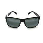 Maui Jim Sunglasses Red Sands - Matte Black Frame With Gray Lens - 432-2M