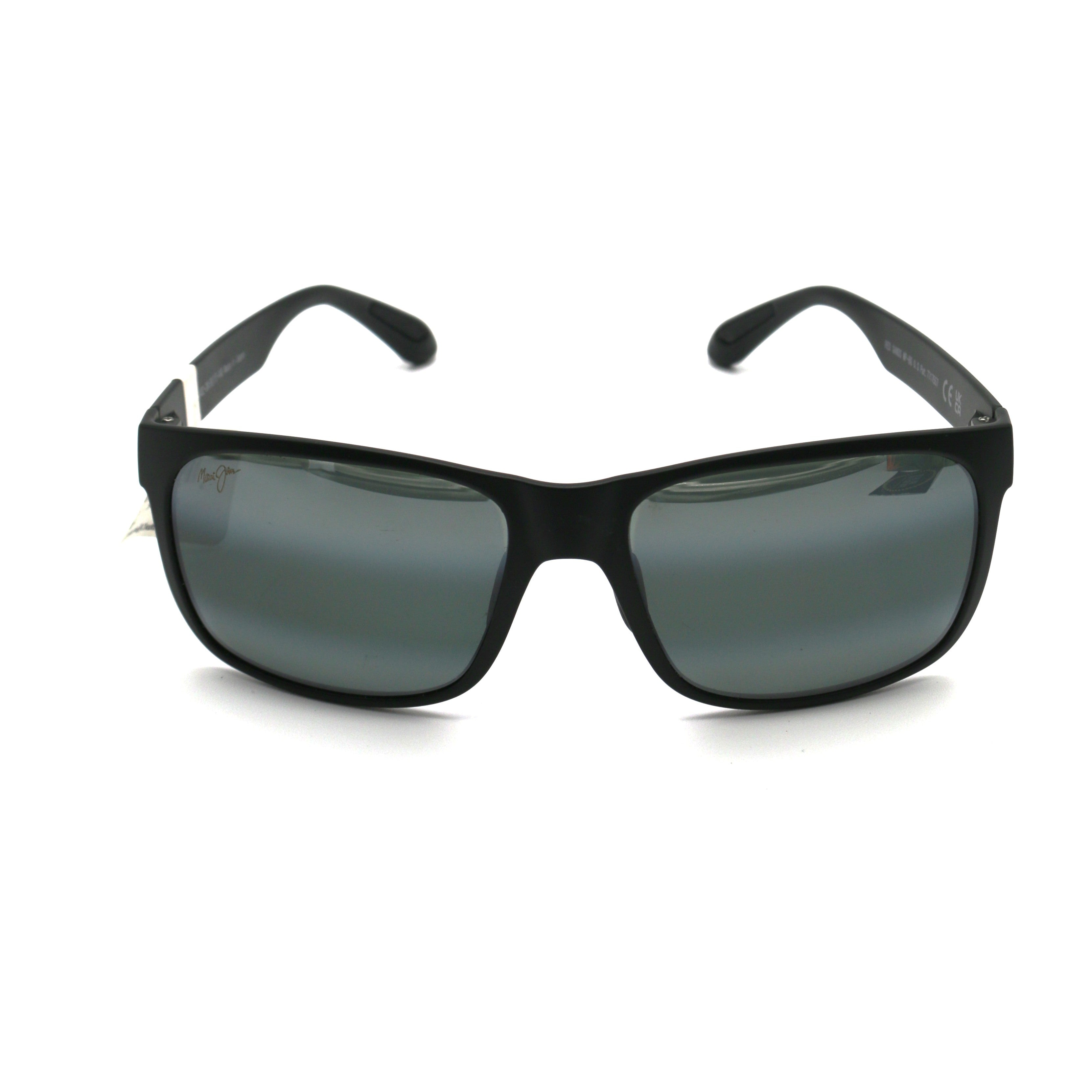 Maui Jim Sunglasses Red Sands - Matte Black Frame With Gray Lens - 432-2M