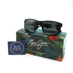 Maui Jim Sunglasses Red Sands - Matte Black Frame With Gray Lens - 432-2M
