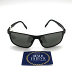 Maui Jim Anemone Polarized Sunglasses - Satin Black/Neutral Grey