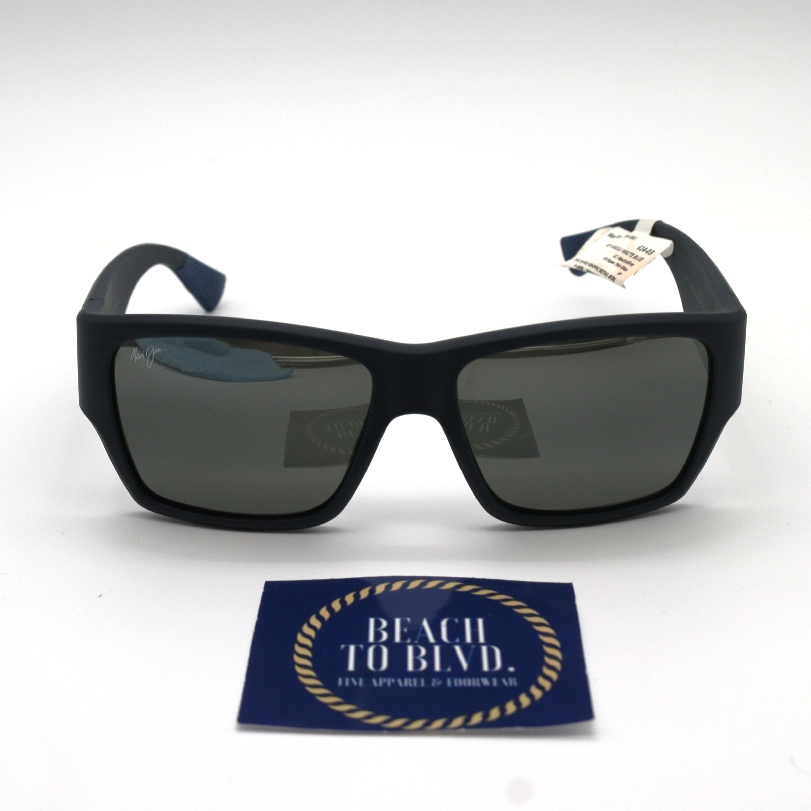 Maui Jim Ka'olu Polarized Sunglasses - Matte Blue/Neutral Grey