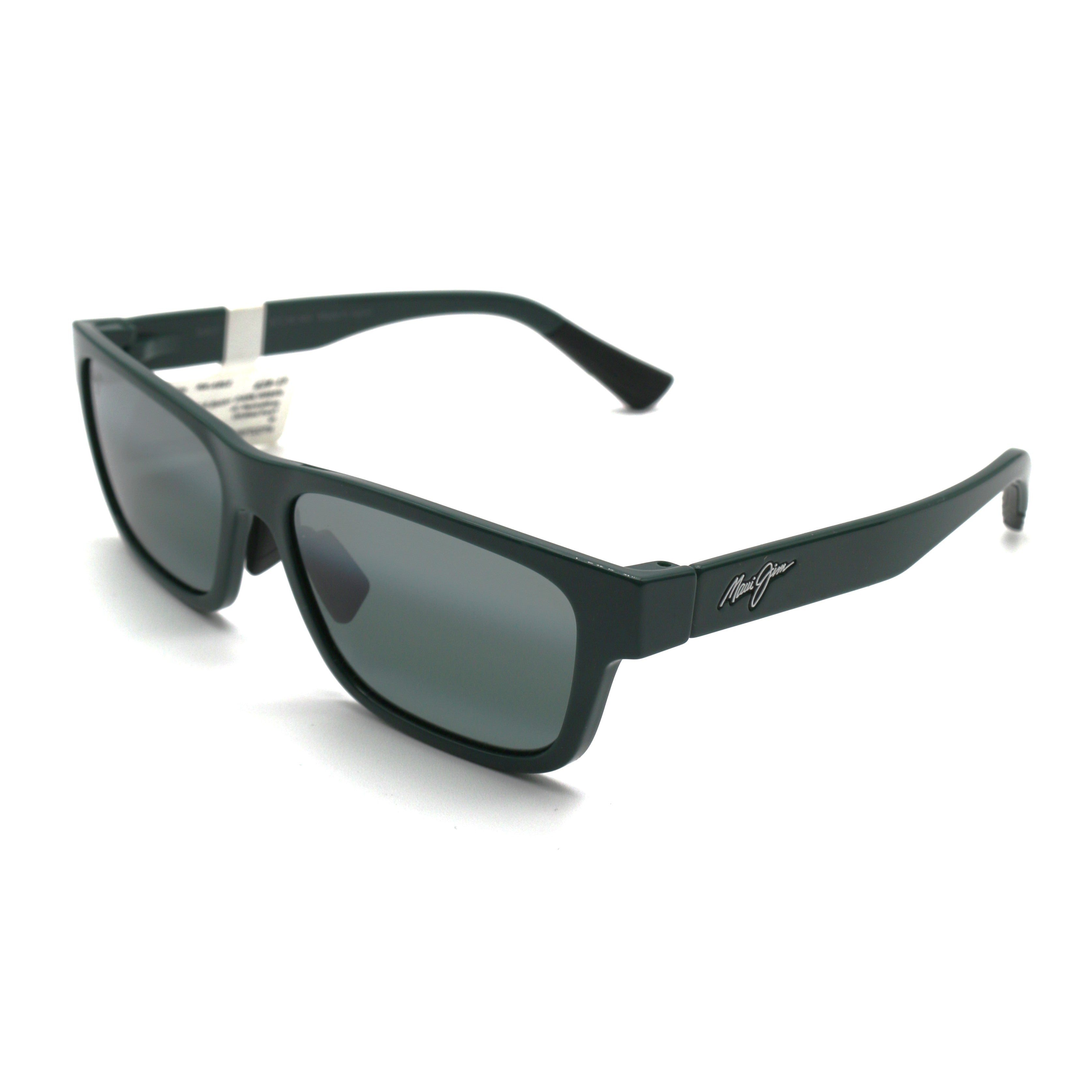Maui Jim Keola Polarized Sunglasses - Shiny Dark Green/Neutral Grey