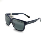 Maui Jim Lehiwa AF Polarized Sunglasses - Shiny Blue/Neutral Grey