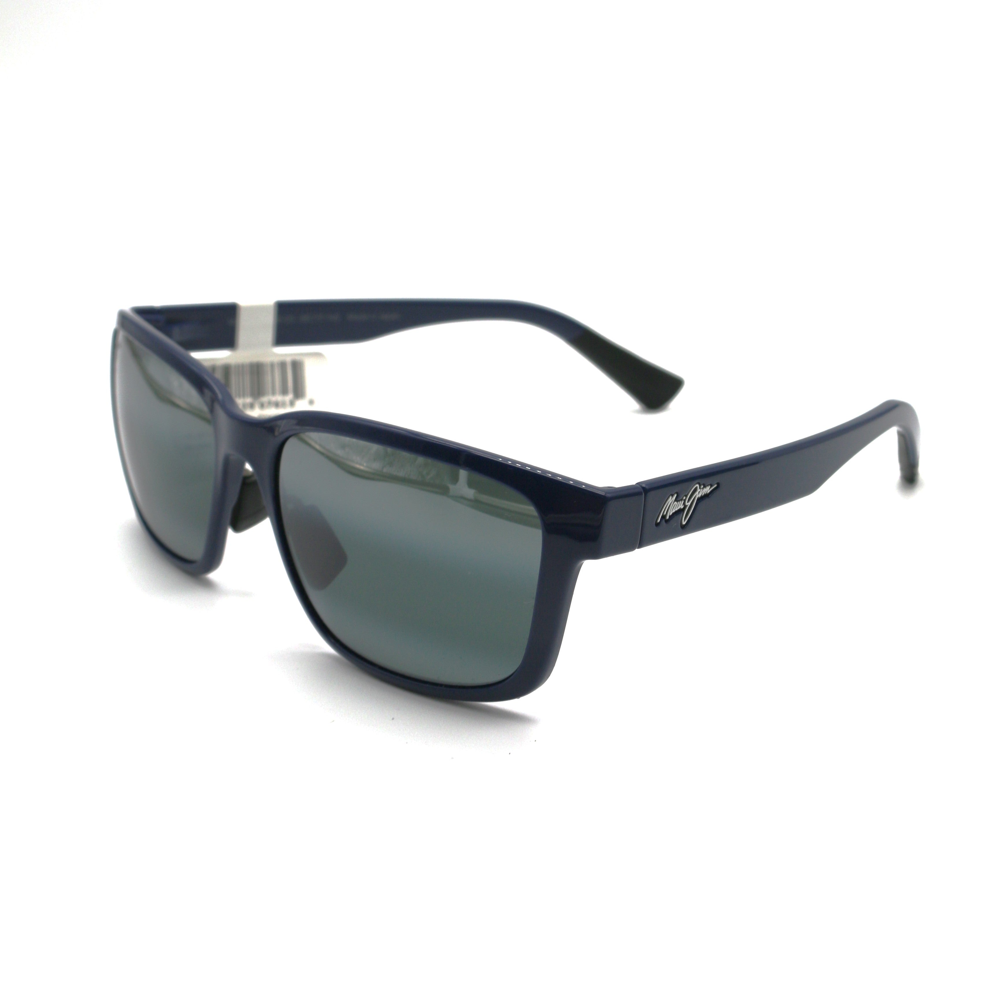 Maui Jim Lehiwa AF Polarized Sunglasses - Shiny Blue/Neutral Grey