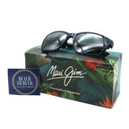 Maui Jim Lehiwa AF Polarized Sunglasses - Shiny Blue/Neutral Grey