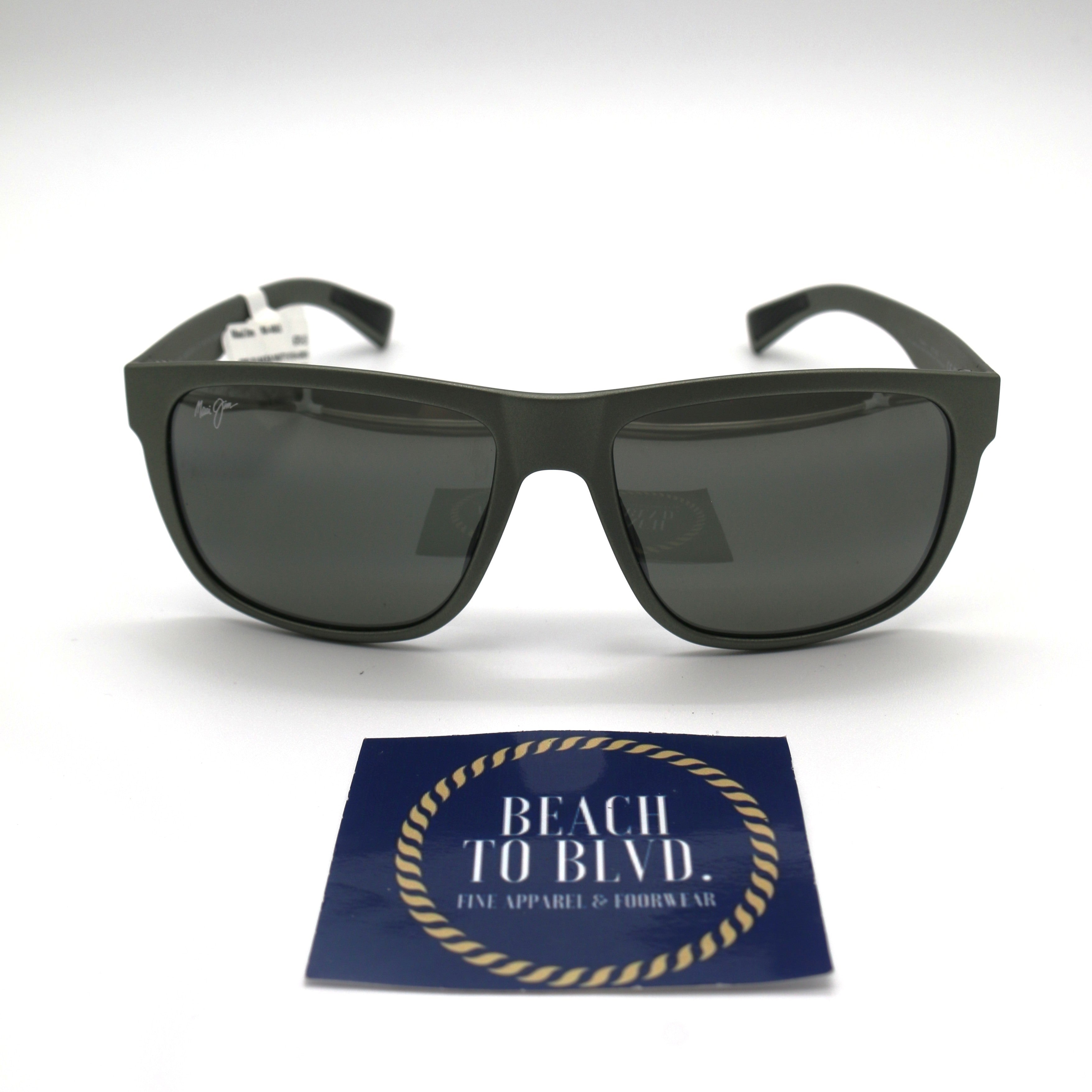 Maui Jim Sunglasses Puakea - Matte Greyish Green