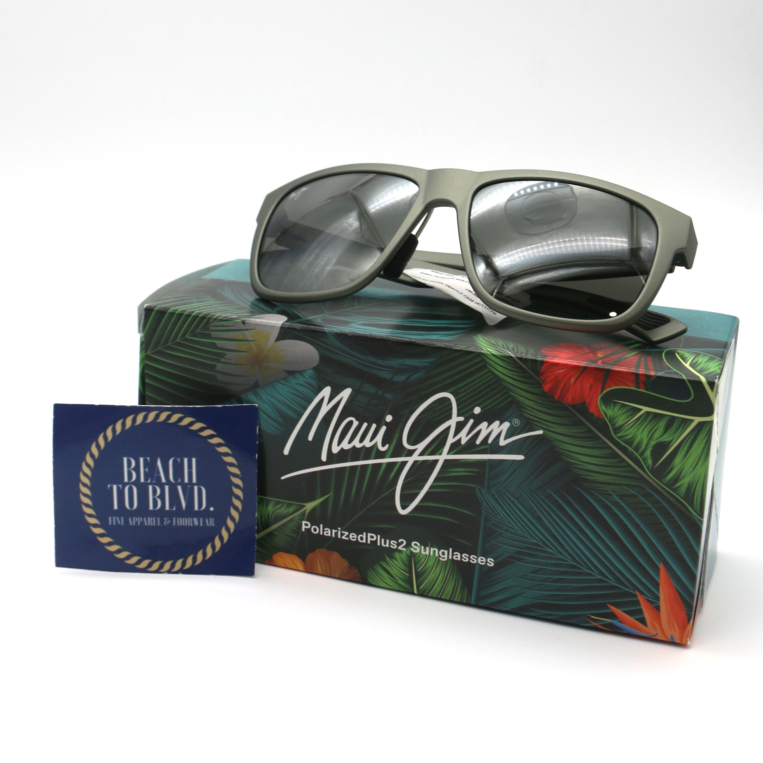 Maui Jim Sunglasses Puakea - Matte Greyish Green