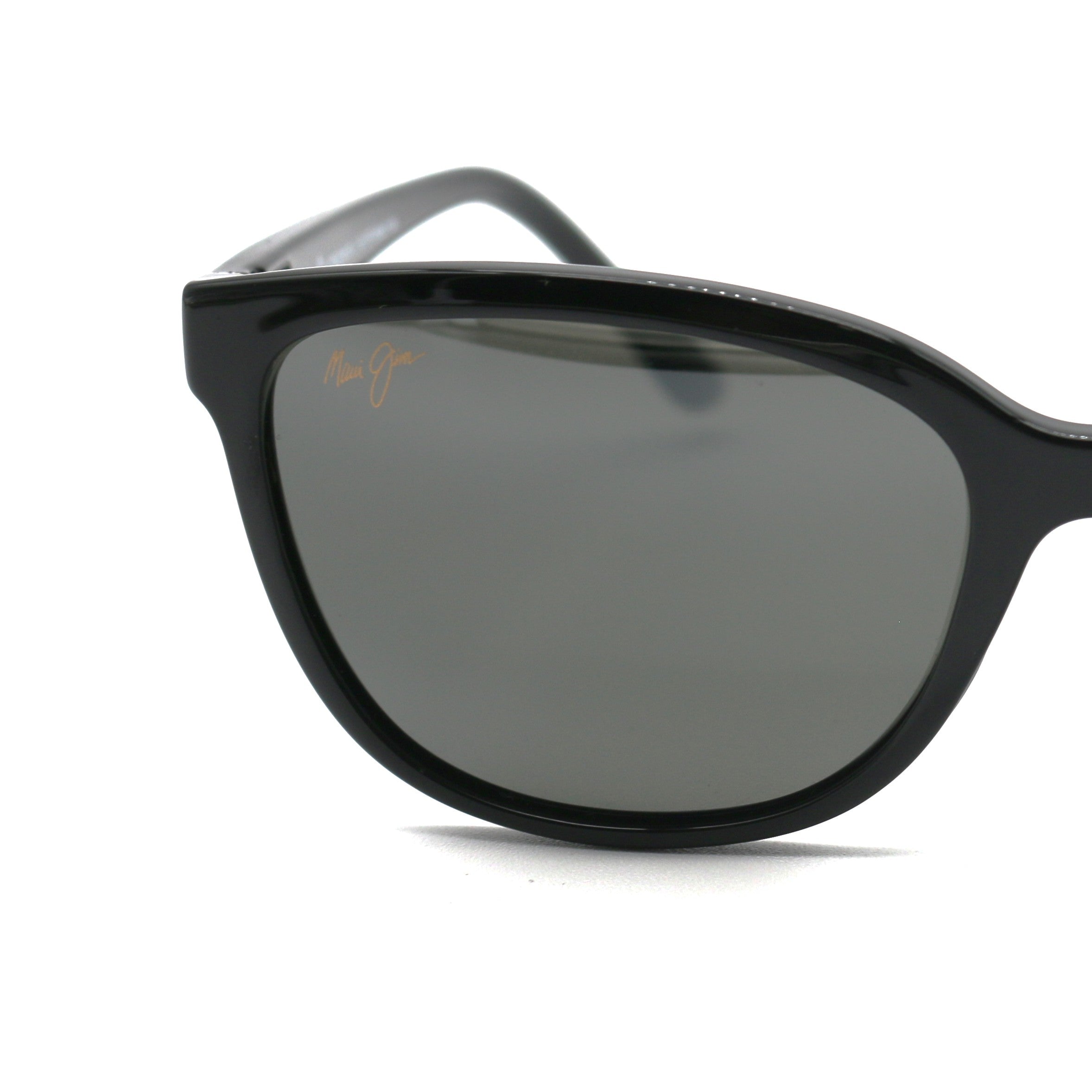 Maui Jim Honi Polarized Sunglasses - Shiny Black/Neutral Grey