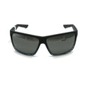Maui Jim Alenuihaha Polarized Sunglasses - Grey Black Stripe Frame/Neutral Grey