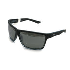 Maui Jim Alenuihaha Polarized Sunglasses - Grey Black Stripe Frame/Neutral Grey