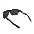 Maui Jim Alenuihaha Polarized Sunglasses - Grey Black Stripe Frame/Neutral Grey